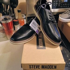 Steve Madden Black Men's Shoes